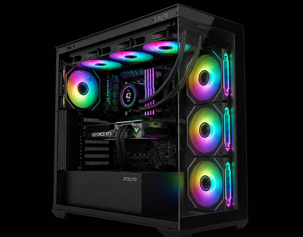 Legatus Pc Gaming com caixa Zolyd Rivexa